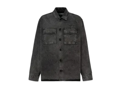 OFF-WHITE Oversized Arrows Denim Shirt "Black"