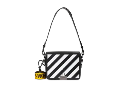 OFF-WHITE Binder Clip Bag Diag "Black/Yellow"