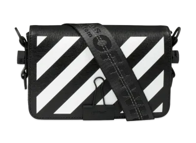 OFF-WHITE Binder Clip Bag Diag Mini "Black"