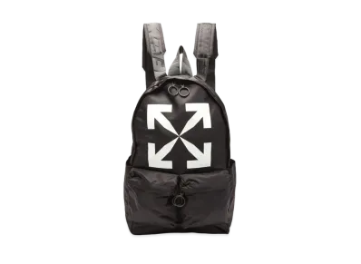 OFF-WHITE Logo Backpack "Black"