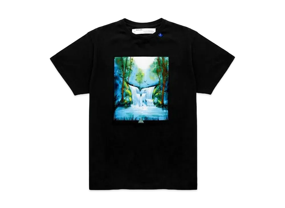 OFF-WHITE Waterfall T-Shirt "Black"