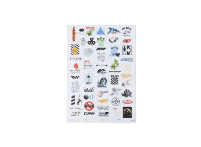OFF-WHITE Logic Limited Edition Art Print "Multi"