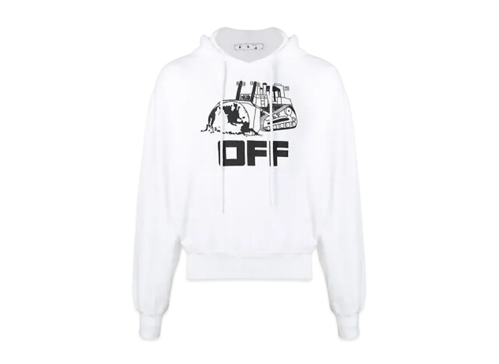 OFF-WHITE World Caterpillar Over Hoodie "White"