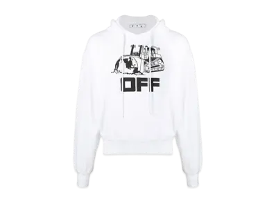 OFF-WHITE World Caterpillar Over Hoodie "White"