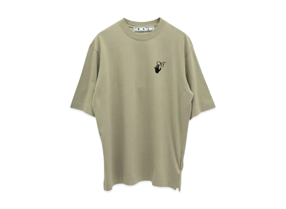 OFF-WHITE Bubble Arrow S/S Skate Tee "Beige"