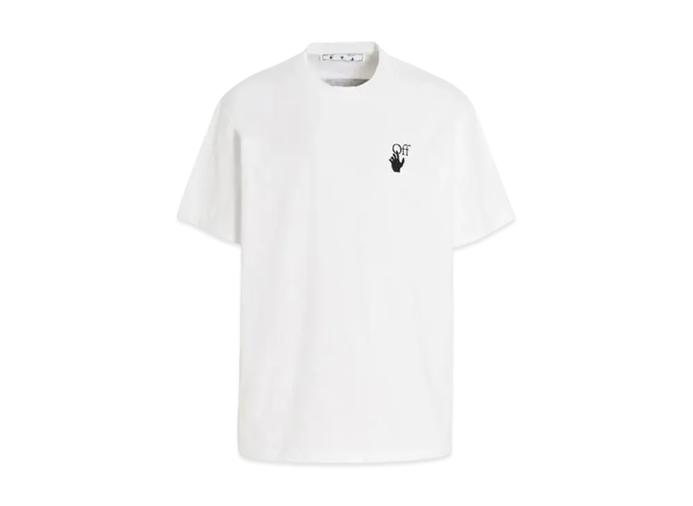 オフホワイト バブル アロー S/S スケート Tシャツ "ホワイト"