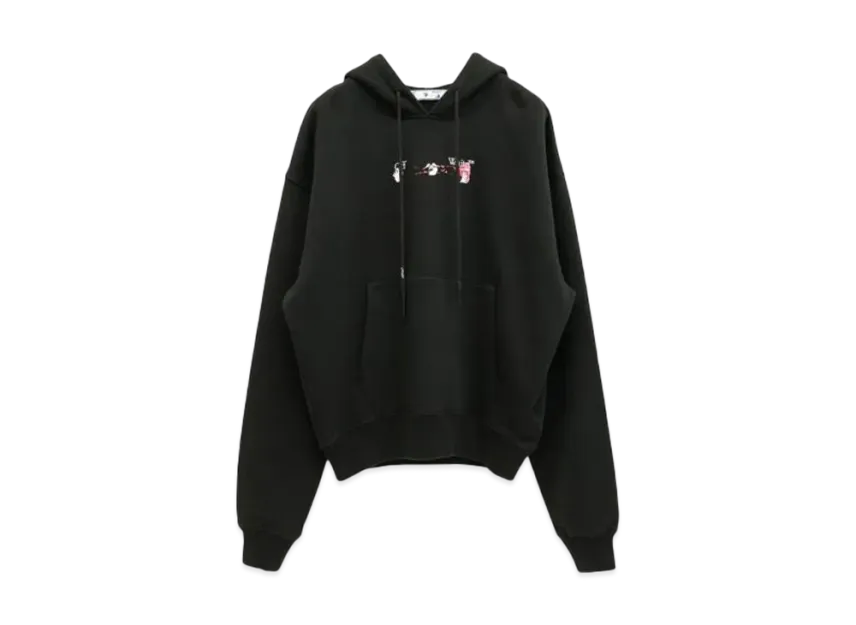 OFF-WHITE Acrylic Arrow Over Hoodie OFF-WHITE Acrylic Arrow Over Hoodie