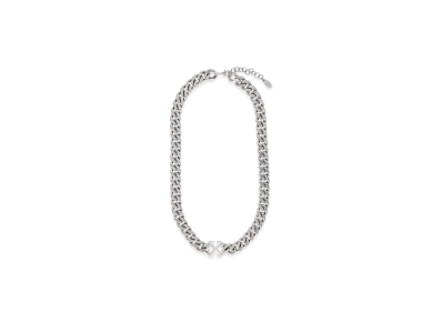 Off-White Arrow Chain Necklace "Silver"