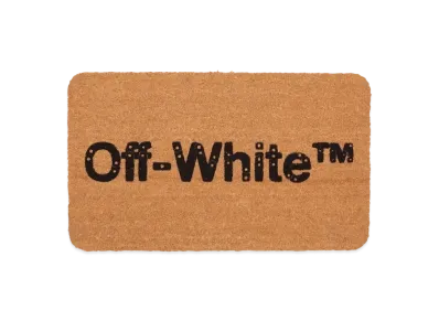 OFF-WHITE Logo Print Doormat