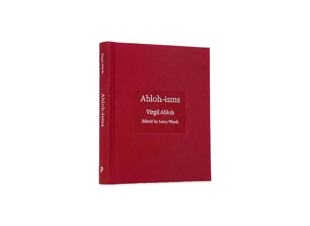 Off-White Virgil Abloh Abloh-isms Book