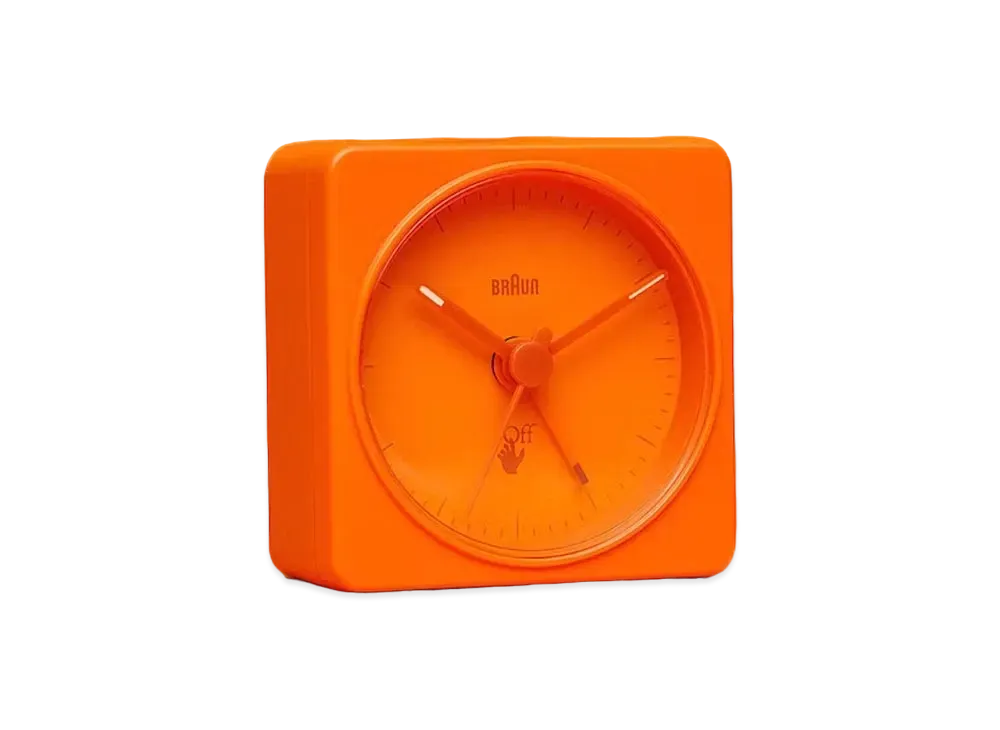 Off-White Virgil Abloh x Brown Alarm Clock "Orange"