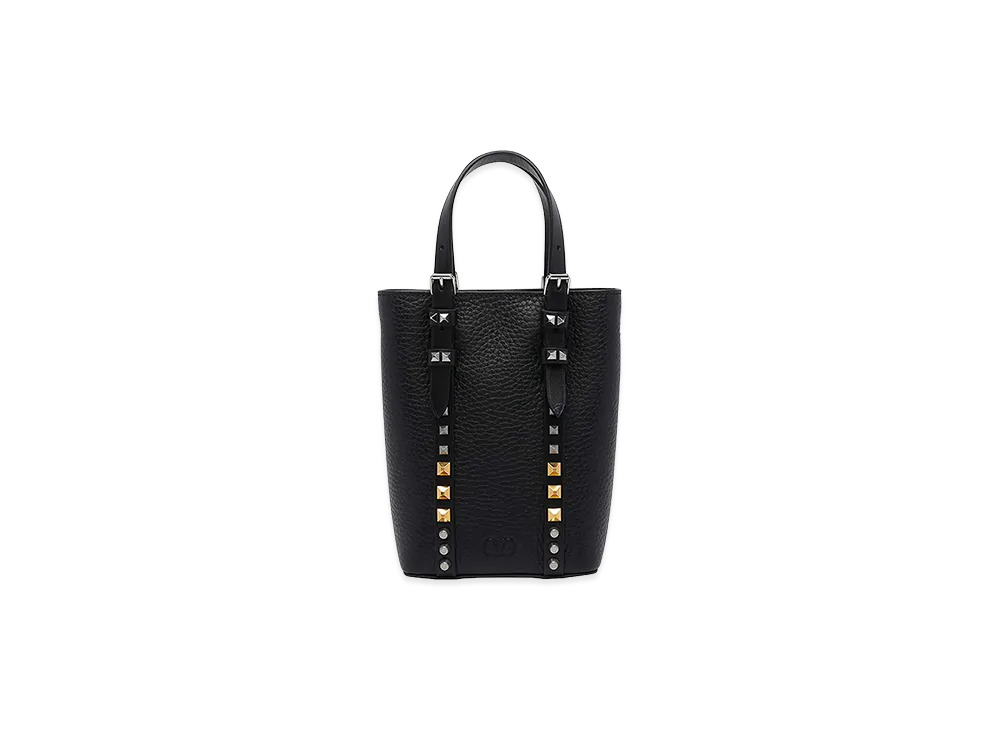 Valentino Mini Rockstud Tote Bag "Black"