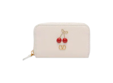 Valentino Women's Cherryfic Wallet "White"