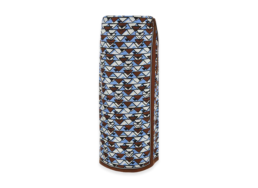 PRADA Women's Gonna "Celestetabacc"