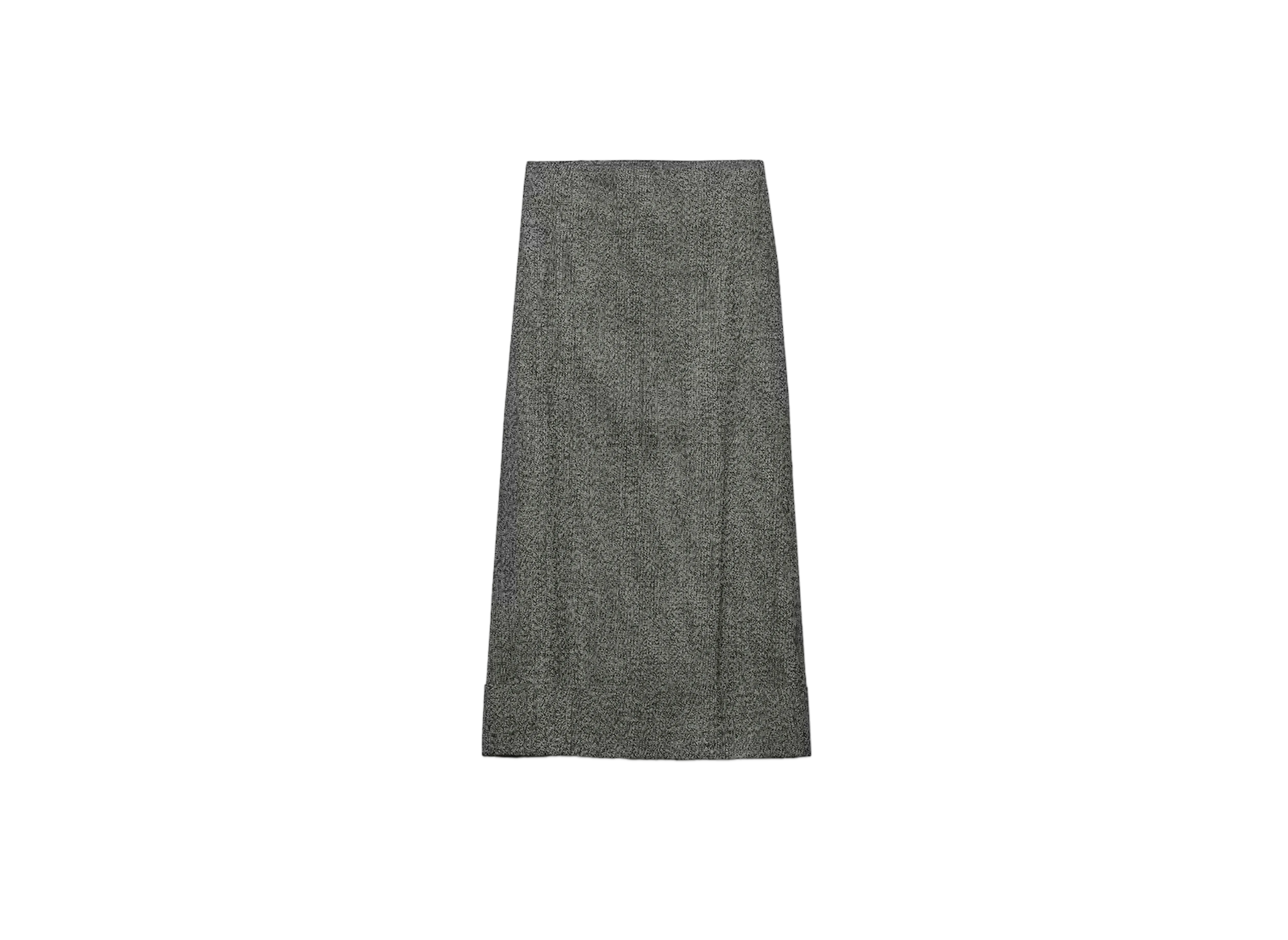 PRADA Women's Mouline Maxi-Skirt "Black"