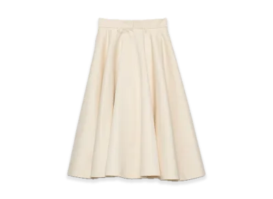 PRADA Chino Midi Skirt "Natural"