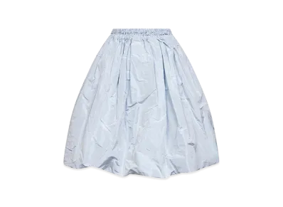 PRADA Wonen's Technical Taffeta Skirt "Light Blue"
