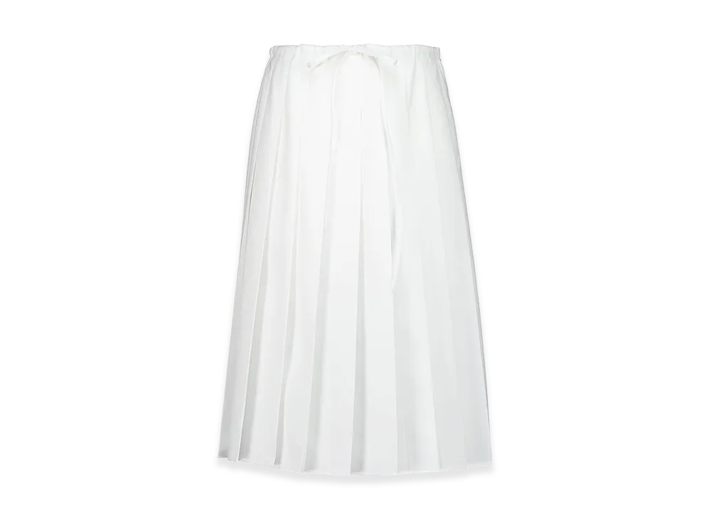 PRADA Women's Pighe Skirt "White"