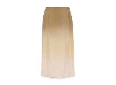 PRADA Women's Silk Skirt "Beige"