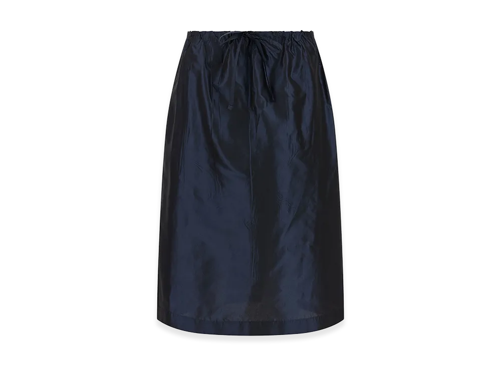 PRADA Women's Taffeta Skirt "Blue"