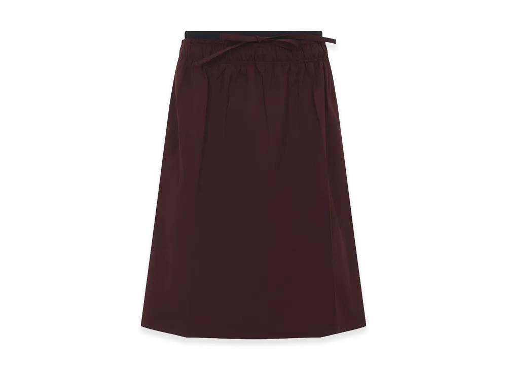 PRADA Women's Skirts Red "Bordeaux"
