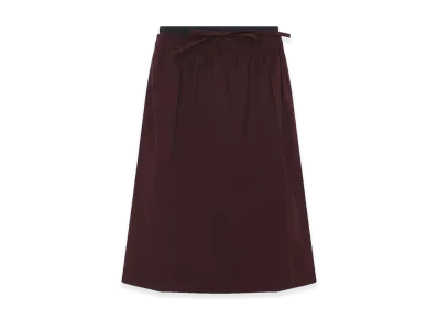 PRADA Women's Skirts Red "Bordeaux"