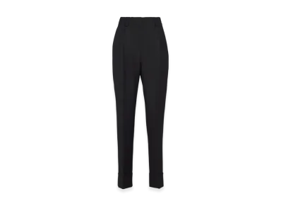 PRADA Women's Light Mohair Pants "Black"
