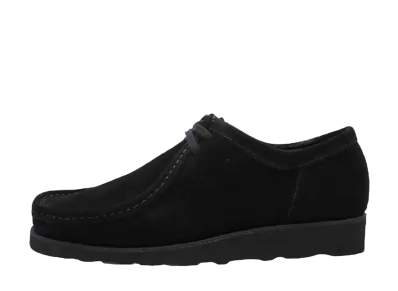 Padmore&Barnes Original Low Suede "Black"