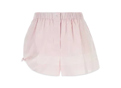 PRADA Women's Cotton Shorts "Pink"