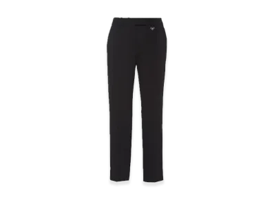PRADA Grain de Poudre Pants "Black"