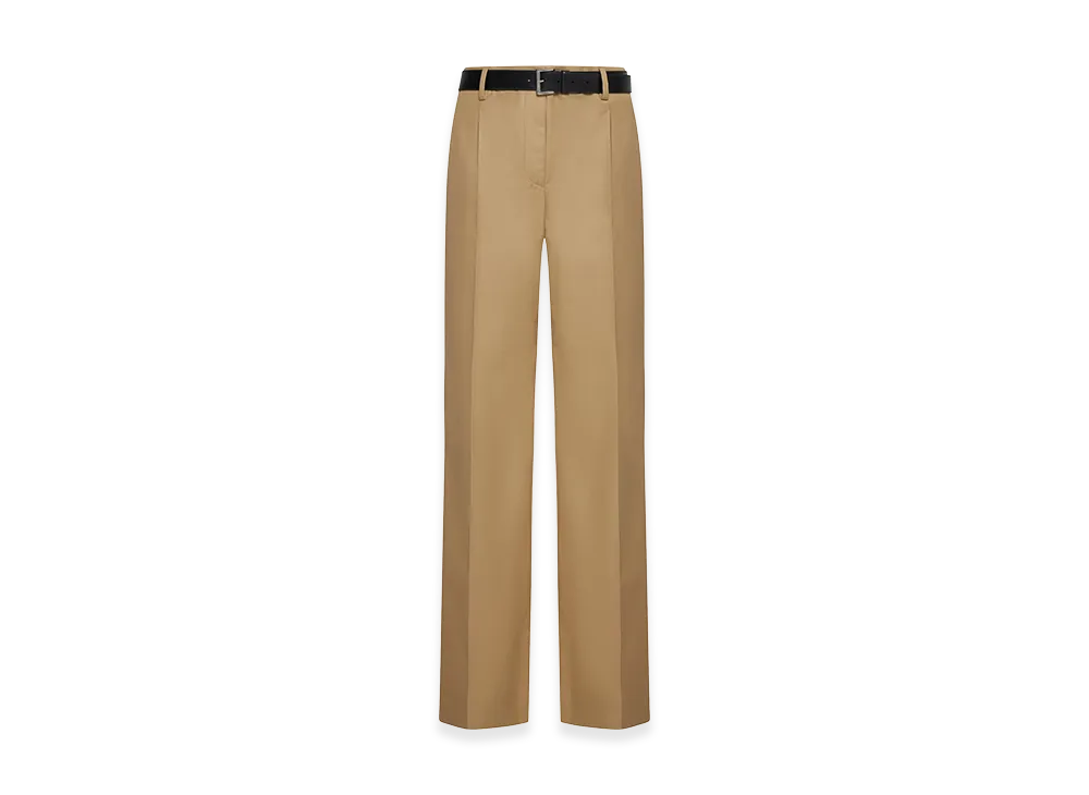 PRADA Women's Twill Pant "Beige"
