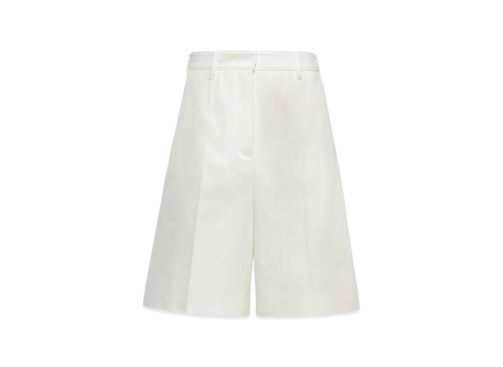 PRADA Women's Drill Bermudas "White"