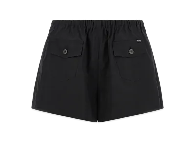 PRADA Women's Poplin Shorts "Black"