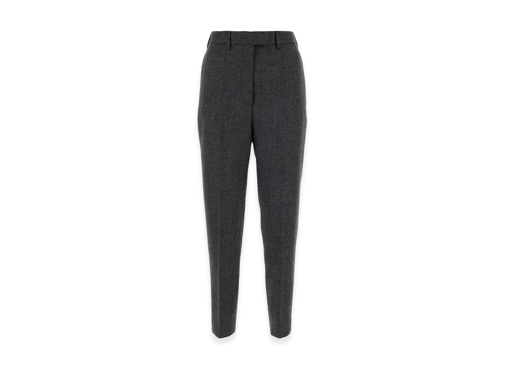 PRADA Women's Tailored Pants "Dark Gray"