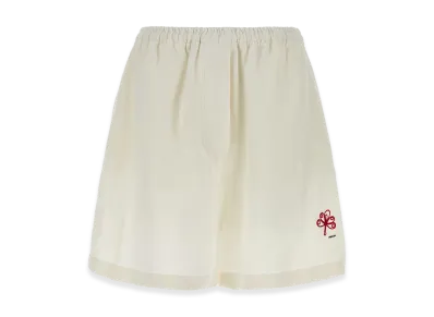 PRADA Wonen's Linen Shorts "White"