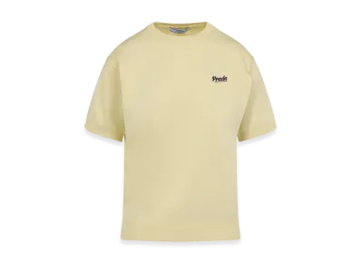 PRADA Women's Logo Intarsia Sweater "Yellow"