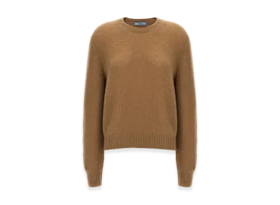 PRADA Women's Cashmere Sweater "Camel"