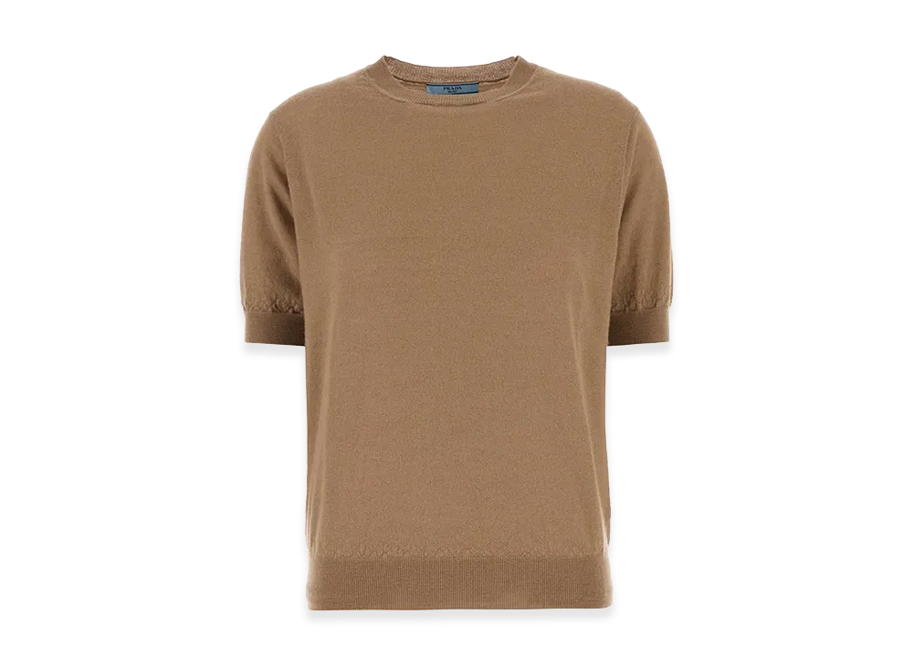 PRADA Women's Cashmere Sweater "Camel"