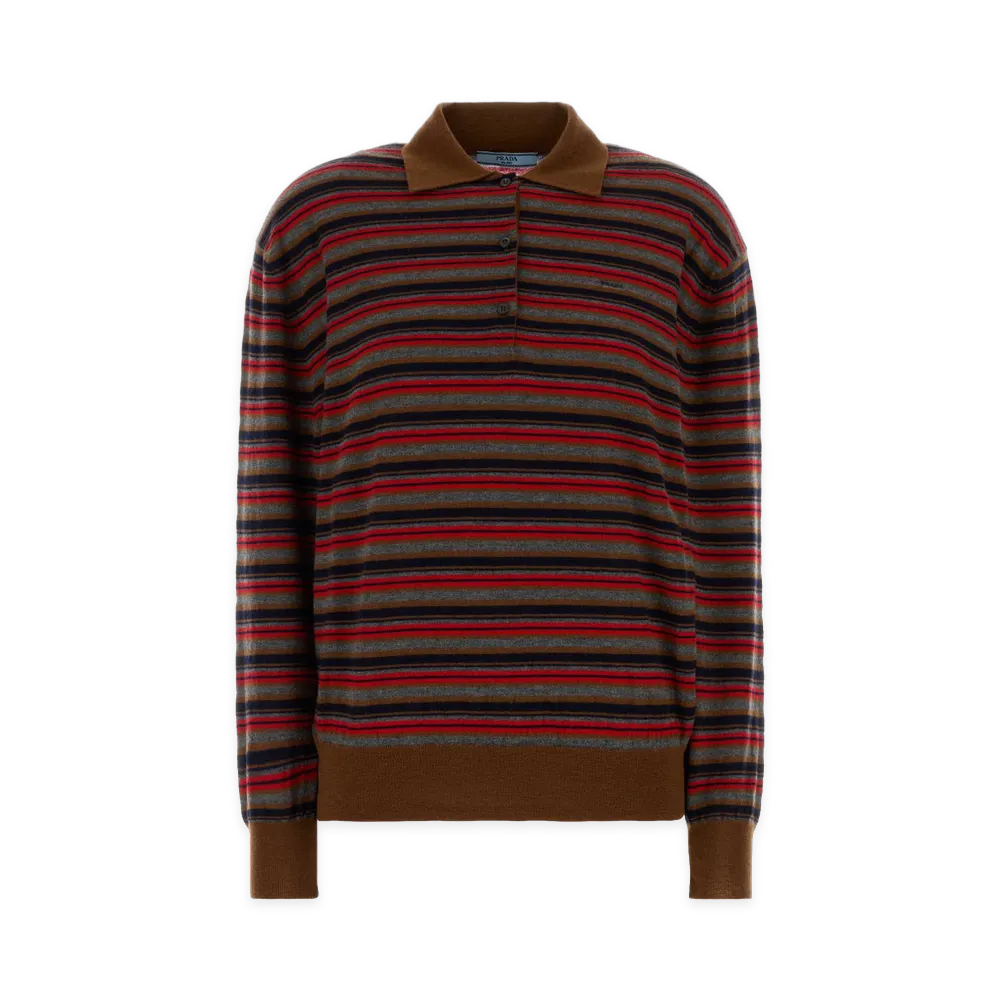 PRADA Women's Knit "Tabacco/Ardesia"