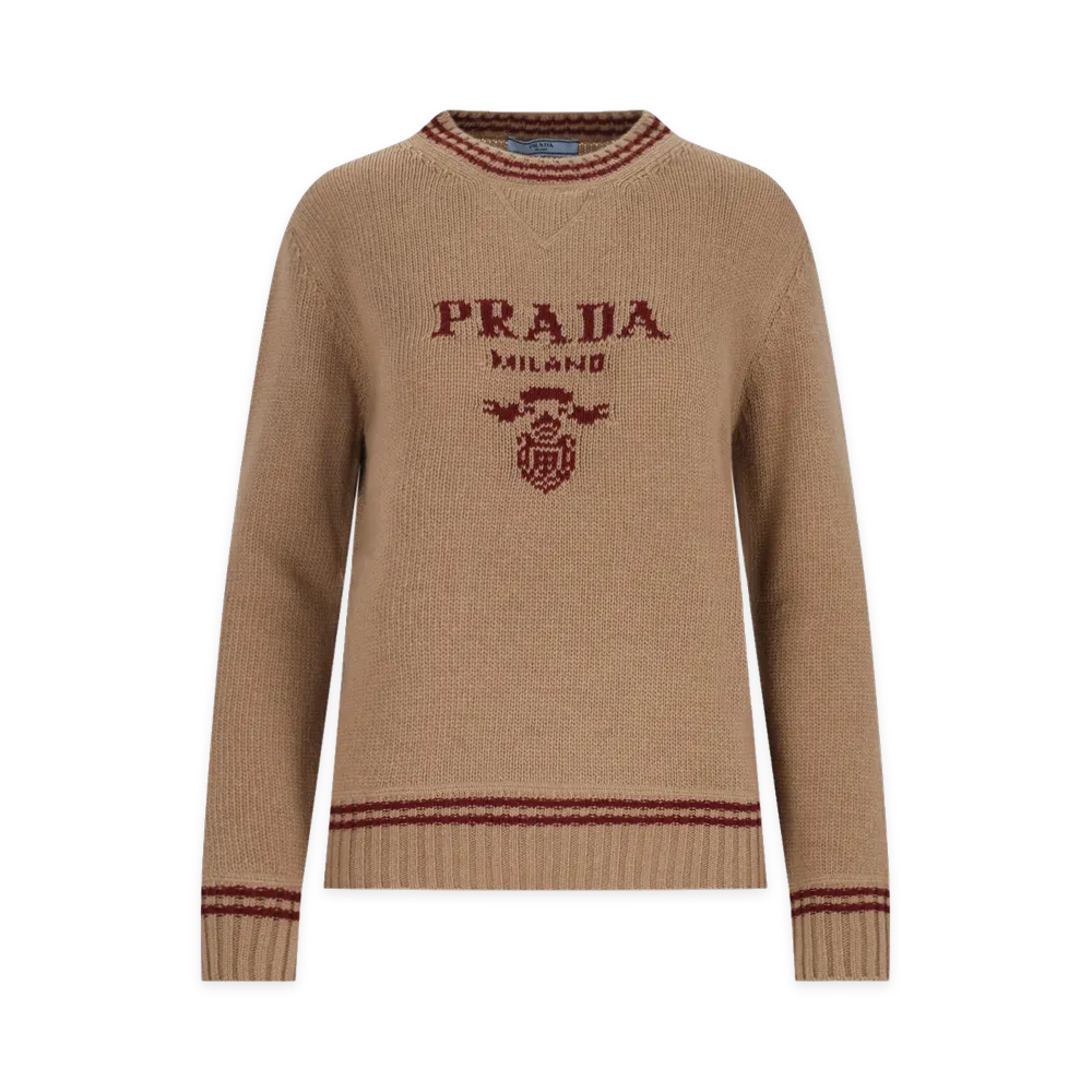 PRADA Women's Sweaters "Brown"
