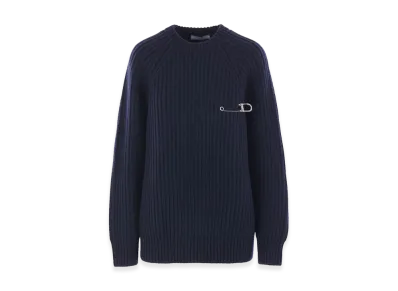 PRADA Women's Pin Sweater "Blue"