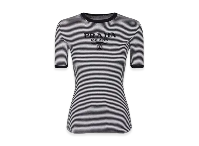 PRADA Women's T-Shirt "Black/White"