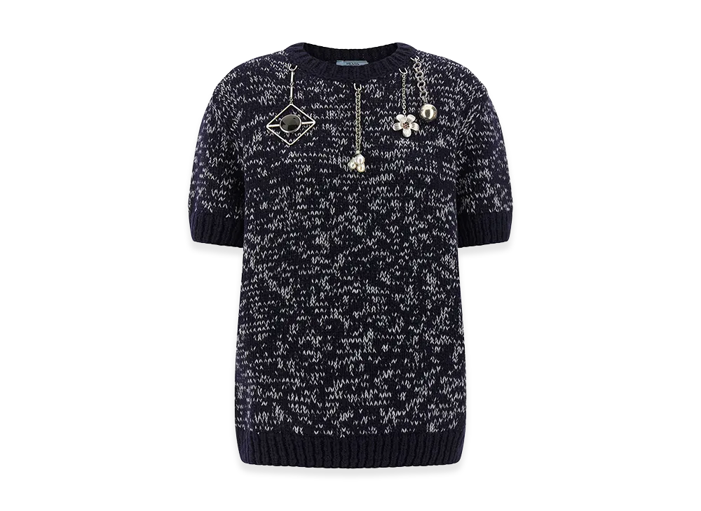 PRADA Women's Pendant Sweater "Multicolor"