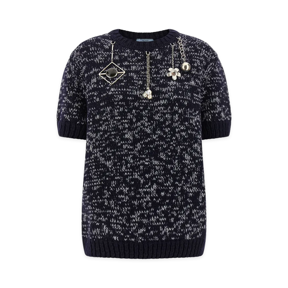 PRADA Women's Pendant Sweater "Multicolor"