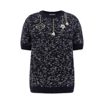 PRADA Women's Pendant Sweater "Multicolor"