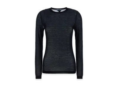PRADA Women's Cashmere Blend Sweater "Blue"