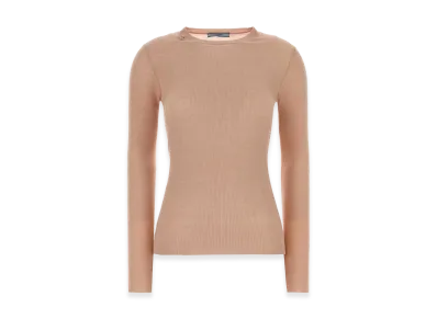 PRADA Women's Wool Sweater "Pink"