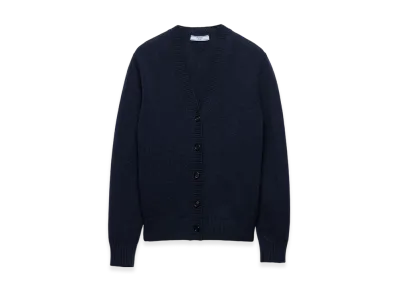 PRADA Women's Wool Cardigan "Navy"