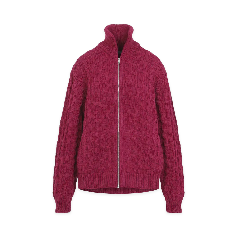 PRADA Women's Sweaters "Raspberry"