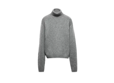 PRADA Women's Cashmere Turtleneck Sweater "Gray"